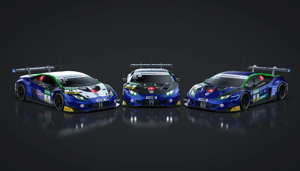 Emil Frey Racing steigt mit drei Lamborghini in das ADAC GT Masters ein