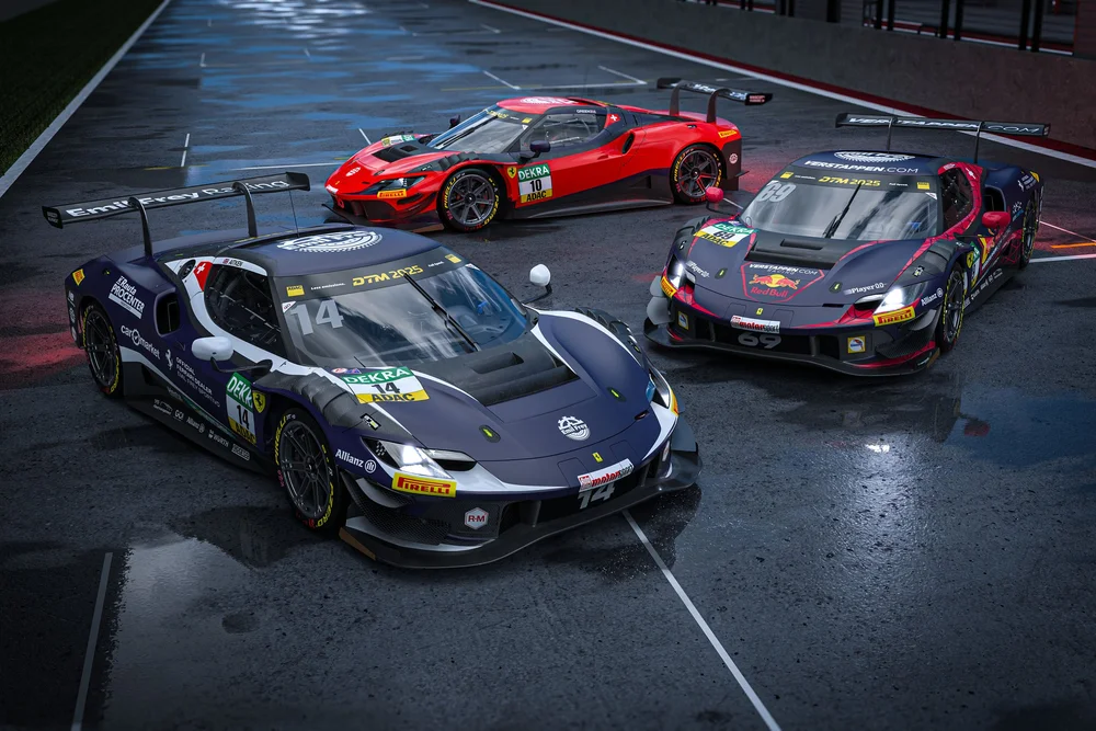 Emil Frey Racing mit Ferrari-Trio in der DTM 2025