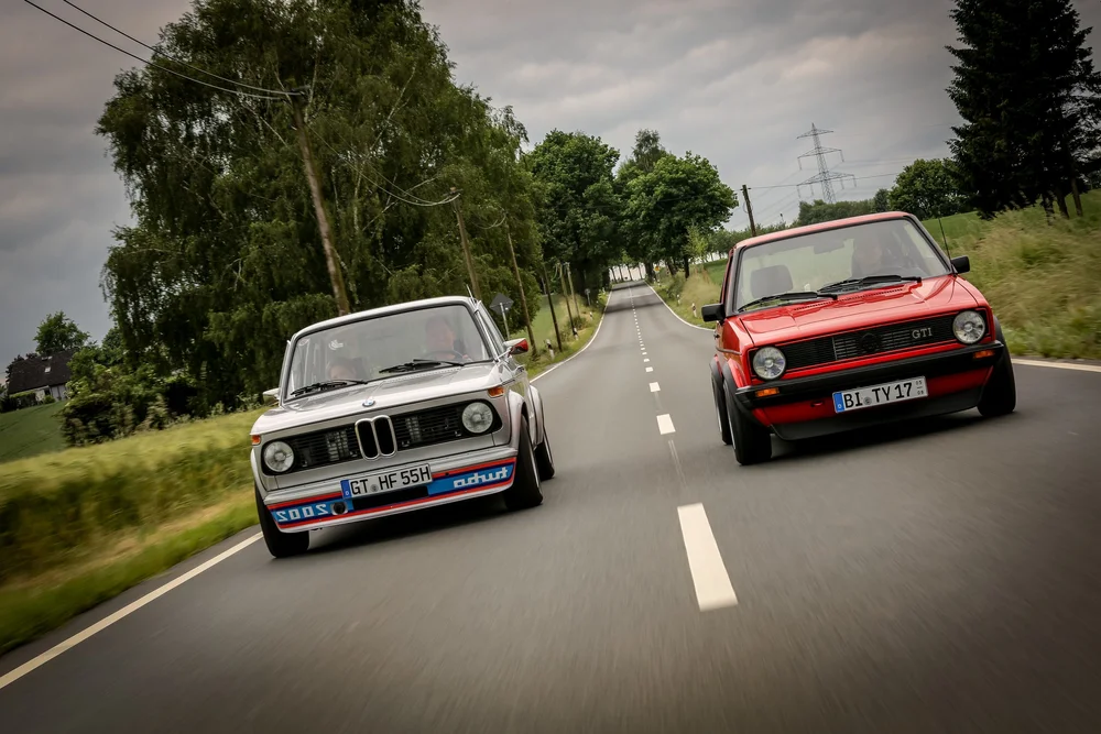 BMW 2002 turbo - Leicht stürmisch mit Aussicht auf Fahrspaß