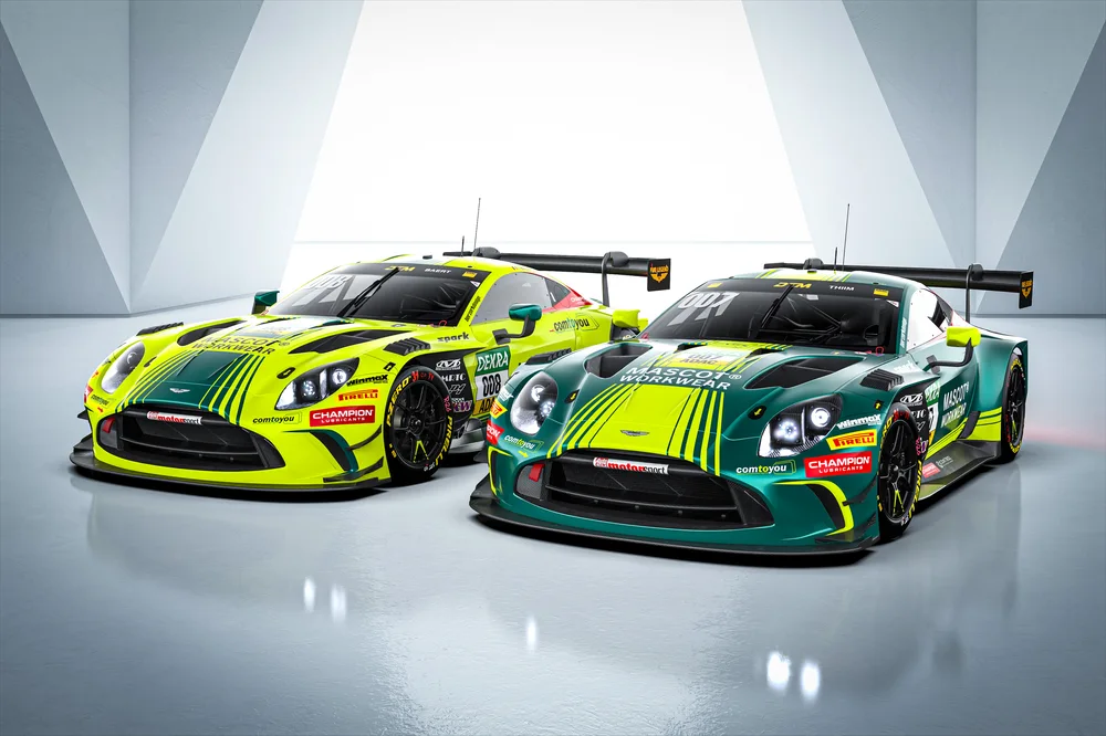 Weltmeister an Bord: Aston Martin präsentiert Aufgebot für die DTM 2026