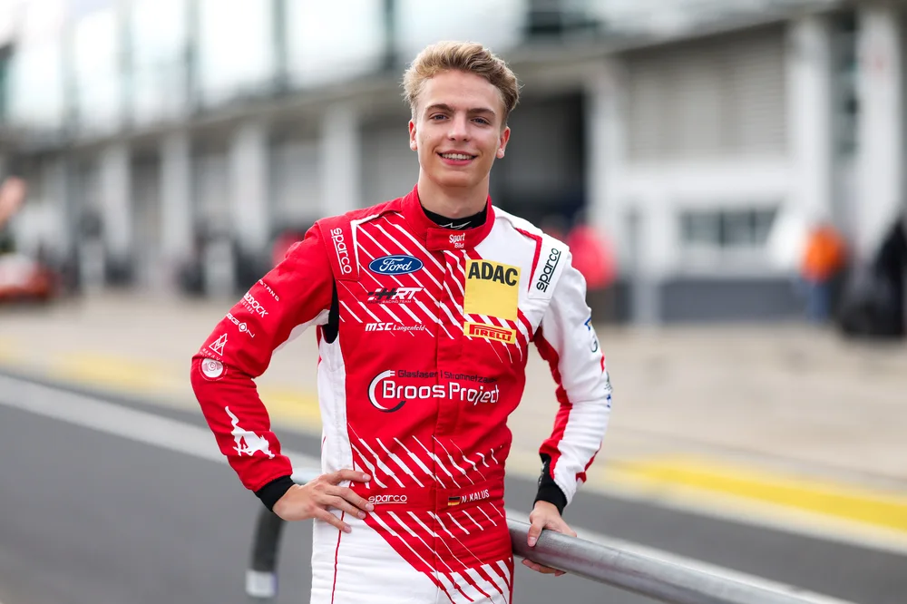 Niklas Kalus erzielte 2025 zwei Podiumsplatzierungen (Foto: Haupt Racing Team)