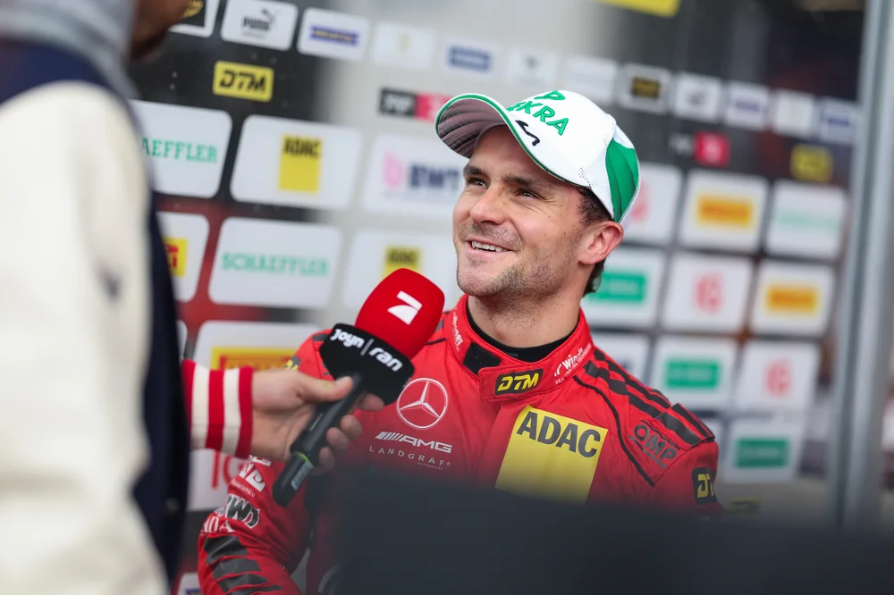 Tritt für Mercedes-AMG im spektakulären Adidas-Design an: Lucas Auer