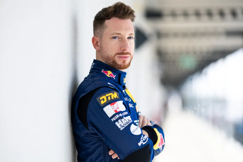 Mirko Bortolotti pilotiert in der DTM den neuen Lamborghini Temerario GT3