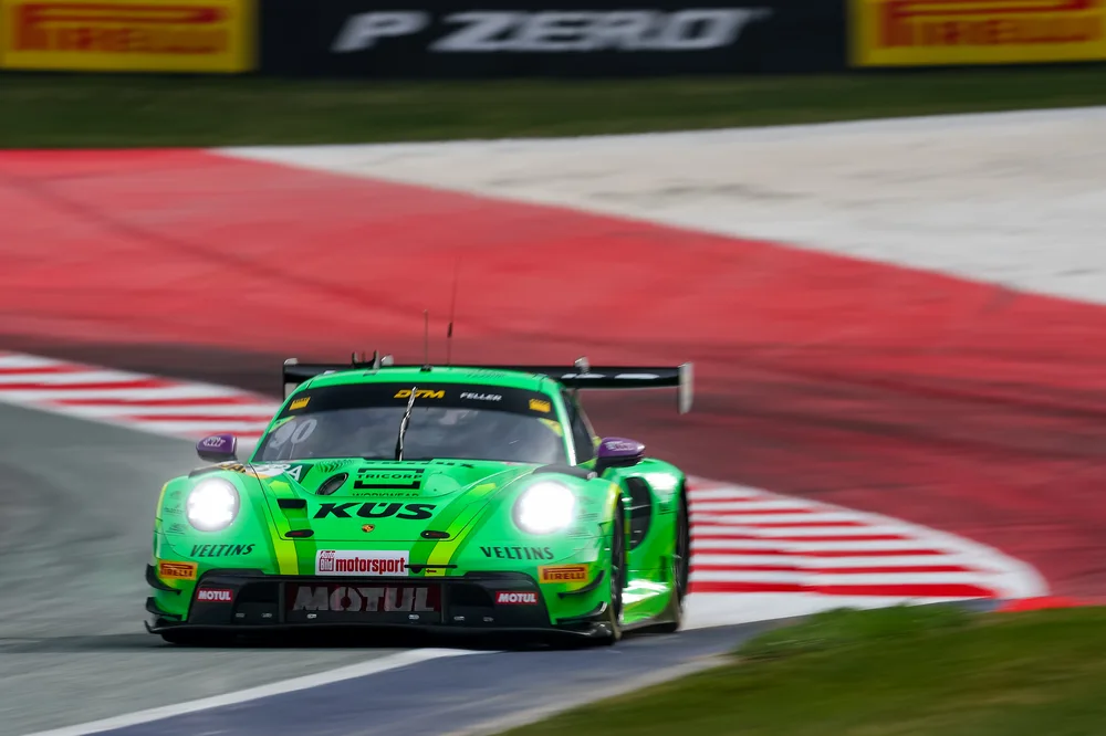 Erstmals für Porsche in der DTM im Einsatz: Ricardo Feller