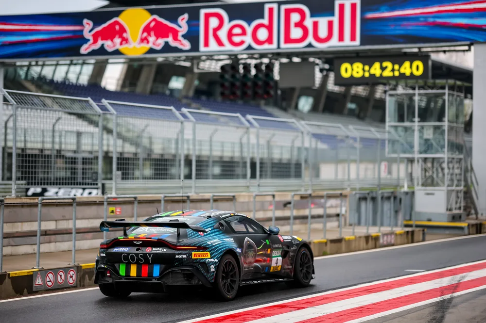 Aston Martin fuhr auf dem Red Bull Ring in die Top Drei