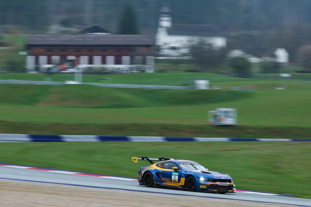 Kiano Blum aus Fußach am Bodensee pilotiert den Ford Mustang GT3 des Haupt Racing Teams