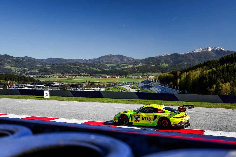 Lokalmatador Thomas Preining von Porsche-Team Manthey kommt aus Linz