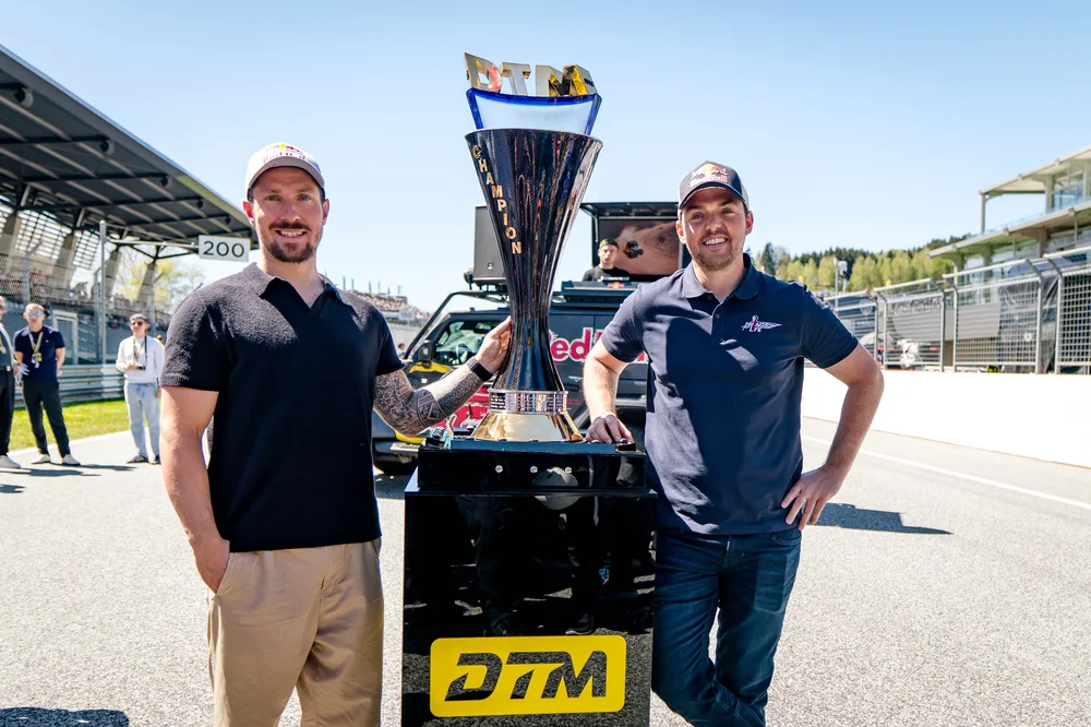 Wings for Life-Botschafter Marcel Hirscher und Matthias Walkner (l-r)