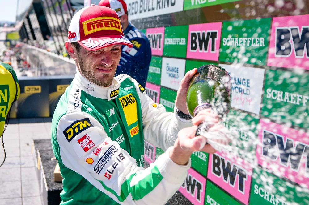 Marco Wittmann freute sich über den zweiten Platz