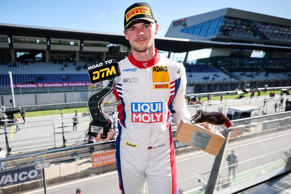 Finn Zulauf feierte zudem den Sieg in der „Road-to-DTM“-Wertung