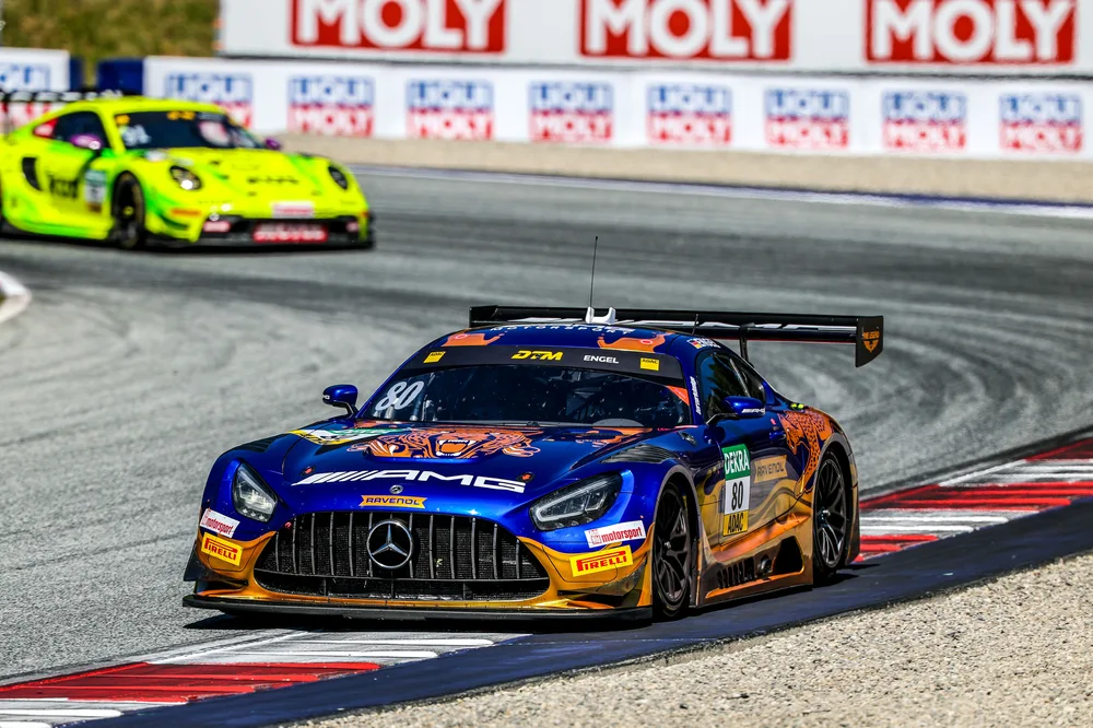 Maro Engel claimed his third victory in the DTM at the season opener in Spielberg