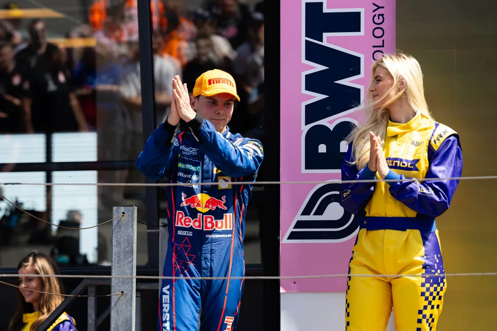 Erstmals stand der Niederländer Thierry Vermeulen in Zandvoort auf dem Podium