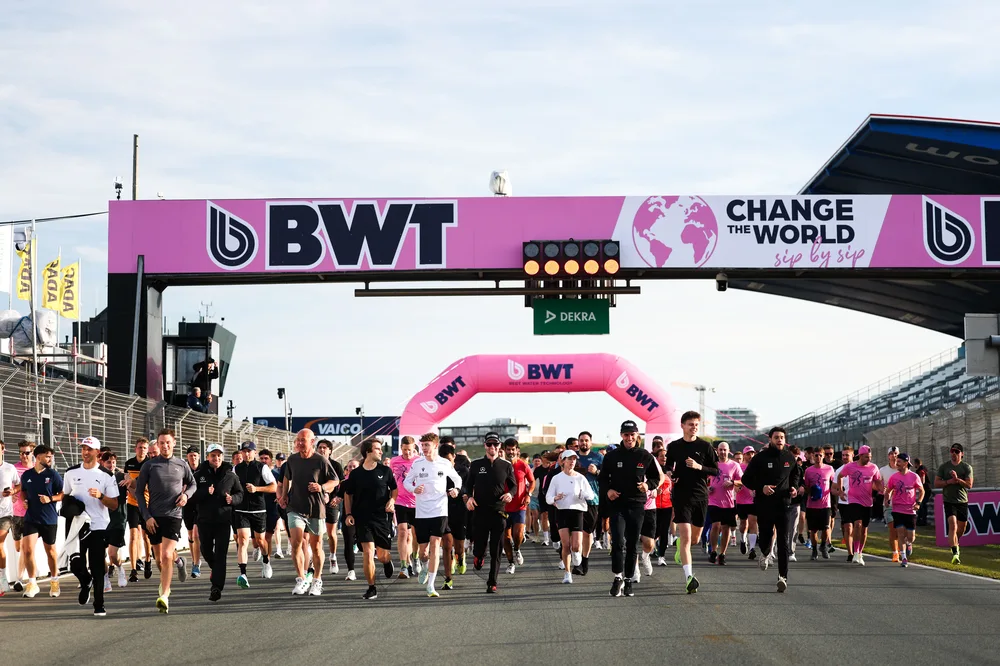 Beim BWT Best Water Run ging es um den guten Zweck