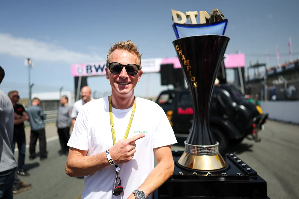Fabian Wegmann besuchte zum ersten Mal die DTM