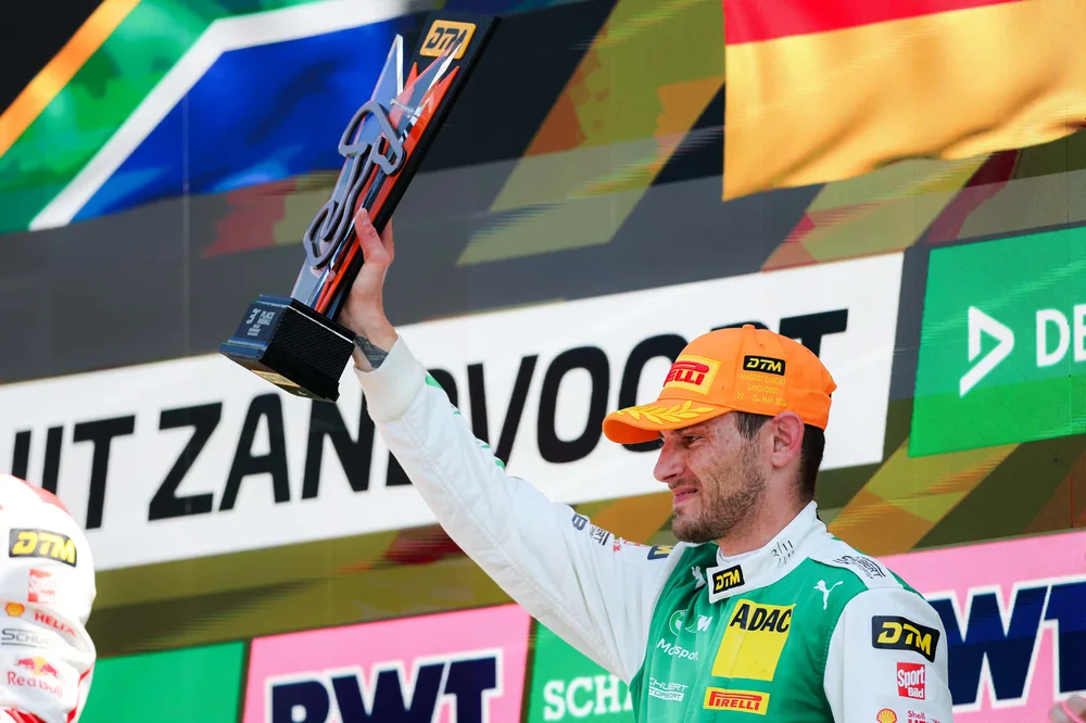 Marco Wittmann sicherte sich sein zweites Podium der laufenden DTM-Saison