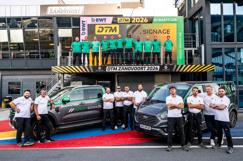 Neuer Partner: Sport Signage setzt die DTM mit Formel-1-Expertise in Szene