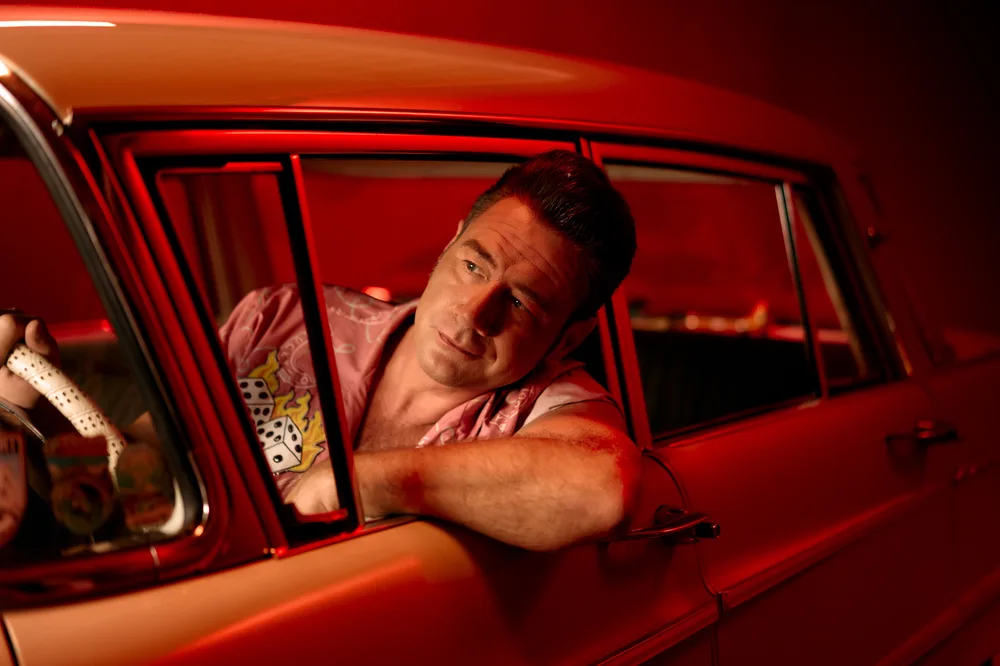 „Dick Brave“ alias Sasha sorgt mit Rock ’n’ Roll für Festival-Feeling bei der DTM (Foto: Marcel Brell)