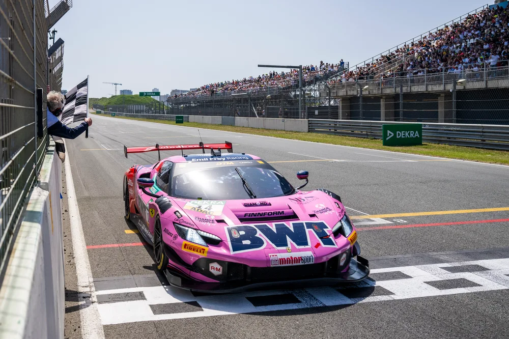 Besonderer Moment: In Zandvoort fuhr Matteo Cairoli zu seinem ersten DTM-Sieg