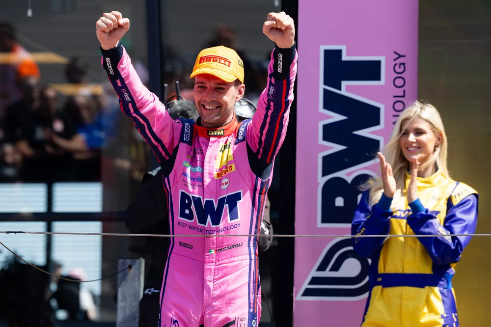 Matteo Cairoli möchte auf dem Dekra Lausitzring das nächste Top-Ergebnis holen