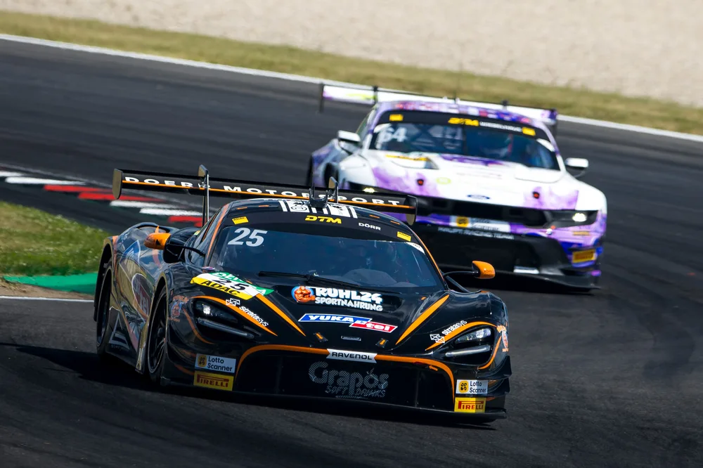 Ben Dörr bestätigte im McLaren 720S GT3 Evo seine starke Form
