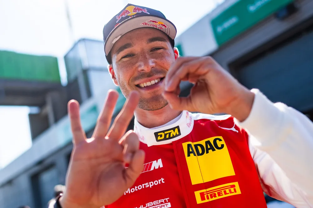Kelvin van der Linde feierte auf dem Dekra Lausitzring seinen 30. Geburtstag