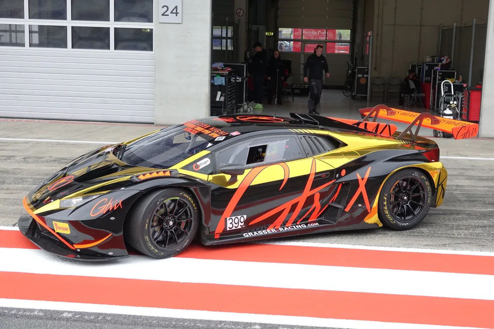Der Lamborghini Huracán GT3 Evo 2 vom GRT Grasser Racing Team (Copy: GRT Grasser Racing Team)