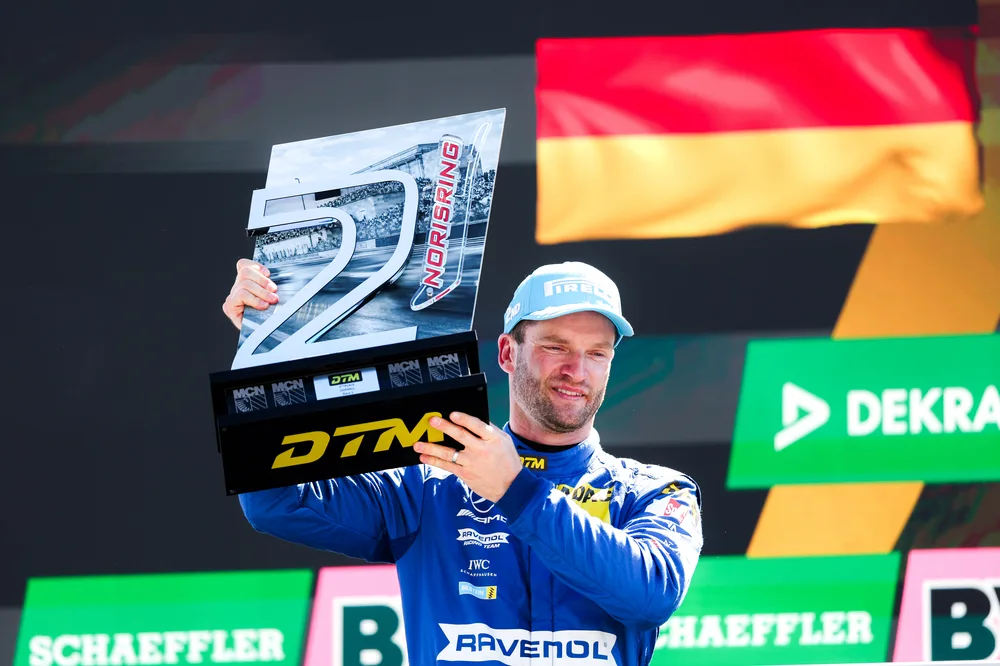 Zweiter Platz für Maro Engel im Samstagslauf der DTM am Norisring