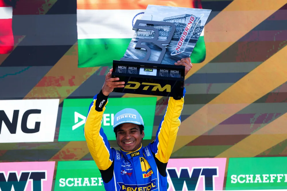 Arjun Maini freute sich über den dritten Platz