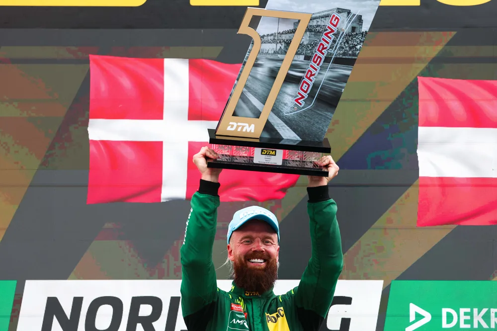 Nach seinem zweiten Saisonsieg ist Nicki Thiim neuer Spitzenreiter der DTM