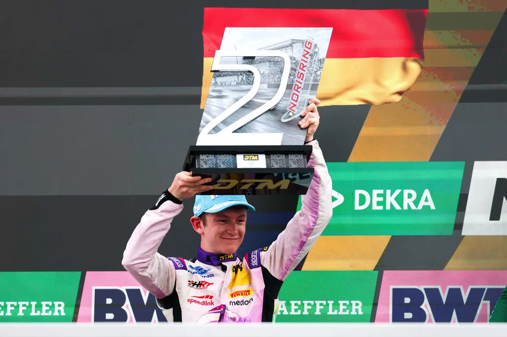 Zum zweiten Mal in seiner Karriere stand Finn Wiebelhaus auf dem Podium