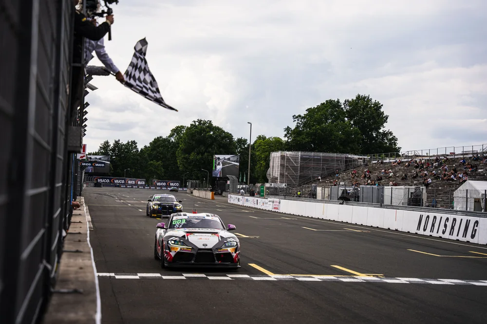 Der Toyota GR Supra GT4 kam an beiden Tagen in die Top Drei