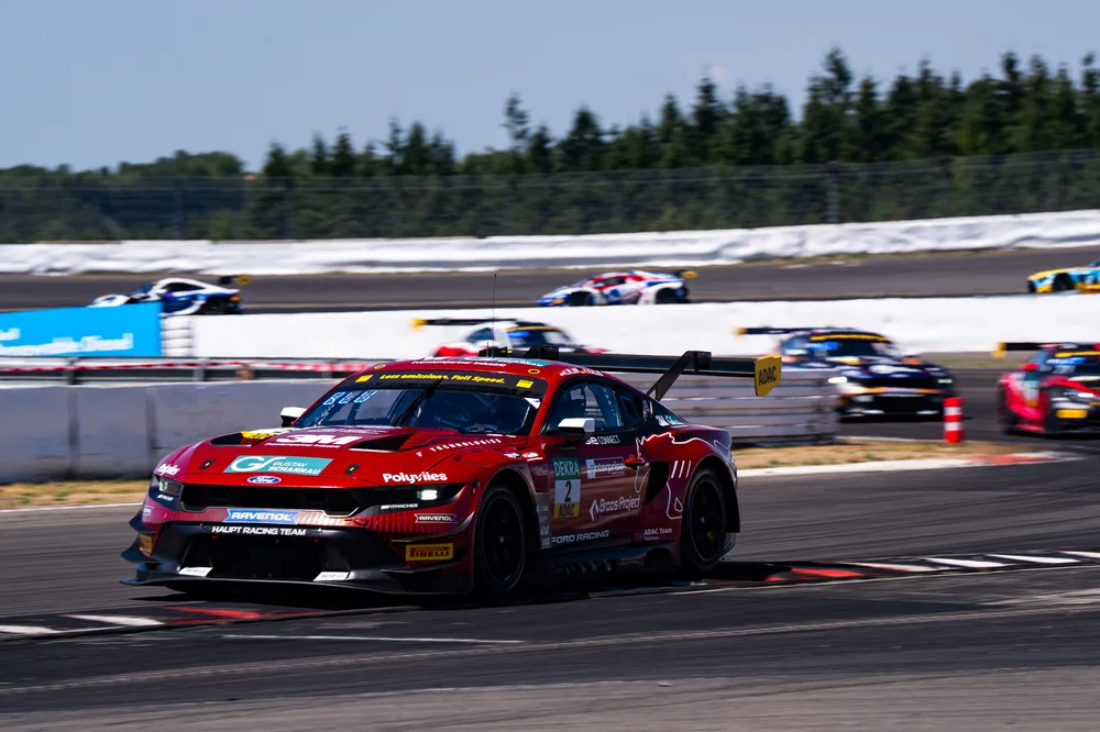 Der Ford Mustang GT3 von Niklas Kalus und Kiano Blum