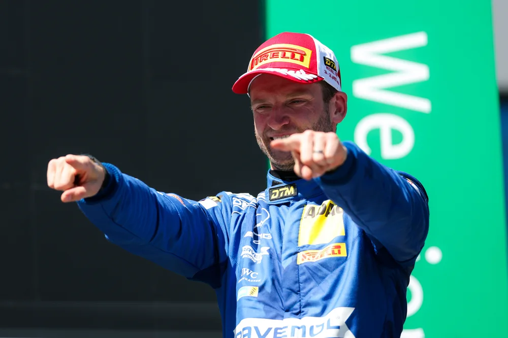 Maro Engel stand in der laufenden Saison bereits dreimal auf dem Podium