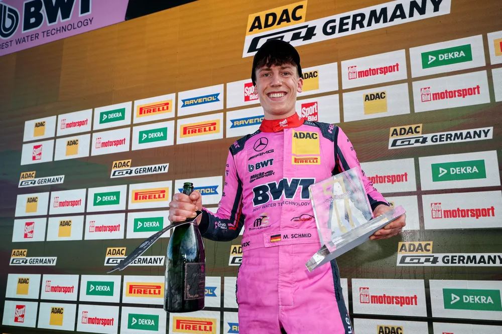 Marius Schmid liegt in der Rookie-Wertung vorne