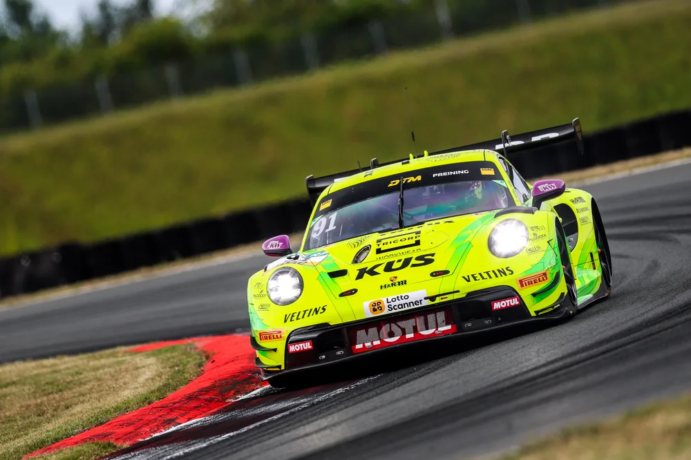 Thomas Preining fuhr in beiden Trainings-Sessions in Oschersleben die Tagesbestzeit