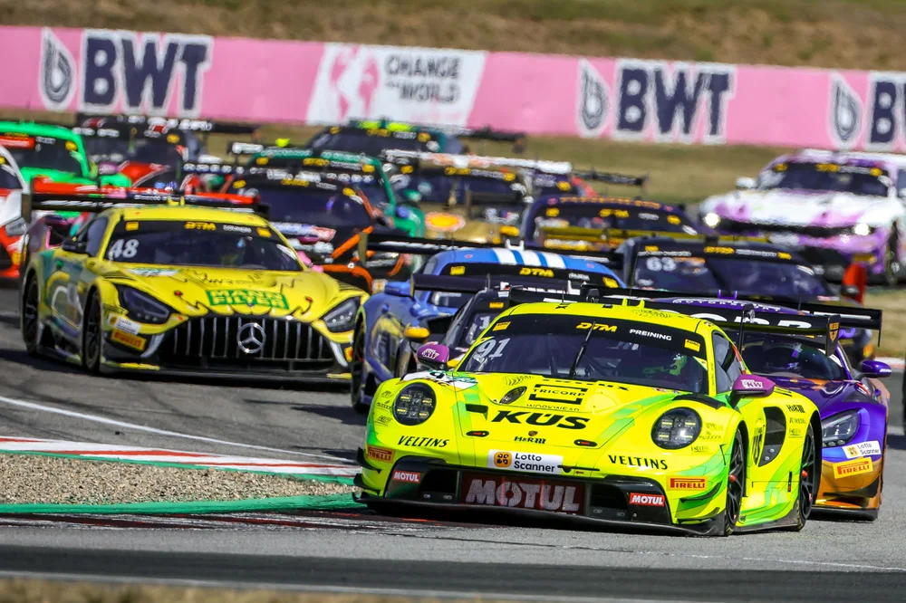 Thomas Preining gewann zum ersten Mal ein DTM-Rennen in Oschersleben