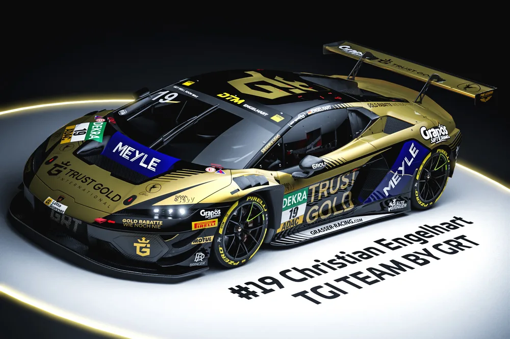 Lamborghini-Werksfahrer Christian Engelhart feiert am Nürburgring sein DTM-Comeback (Foto: TGI Team by GRT)