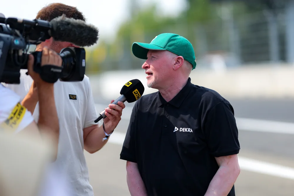 Musiker und Extremsportler Joey Kelly besuchte die DTM am Nürburgring