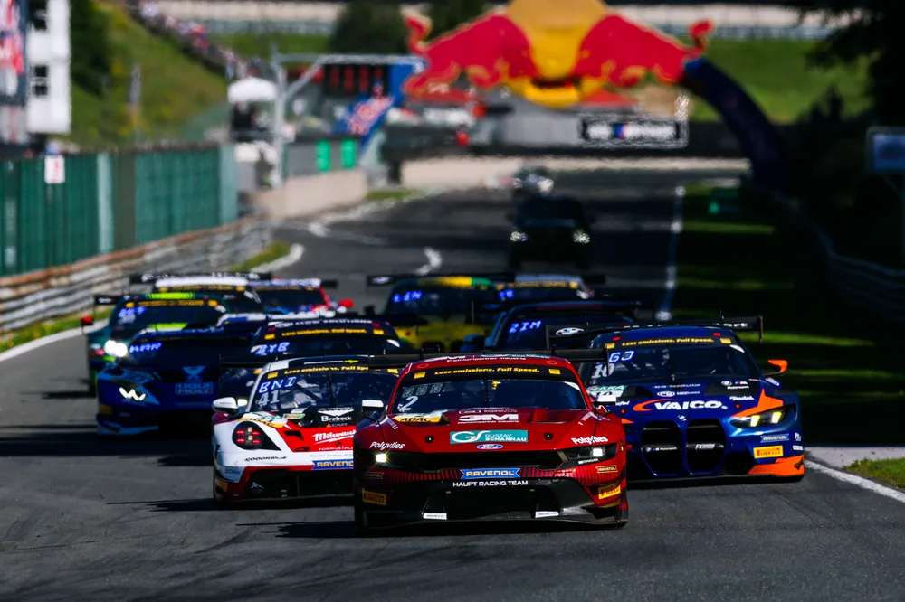 Der Start ins zweite Rennen auf dem Salzburgring