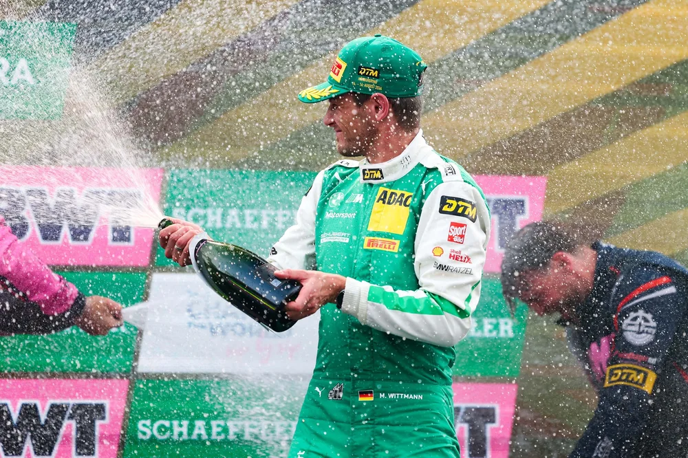 Marco Wittmann jubelte zuletzt über seinen 20. DTM-Sieg