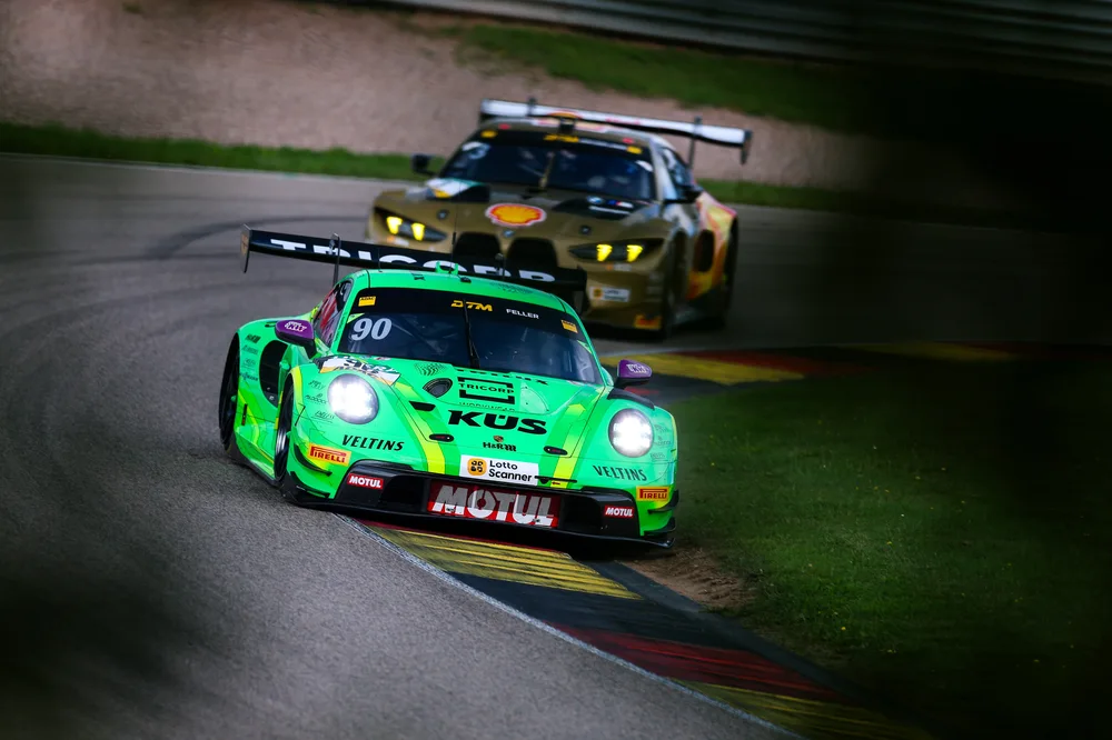 Schnellster Fahrer in der zweite Trainings-Session: Ricardo Feller