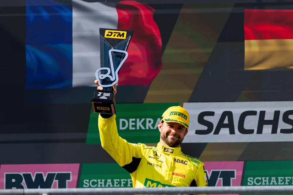 Erstes Podium der Saison für den Mercedes-AMG-Piloten Jules Gounon