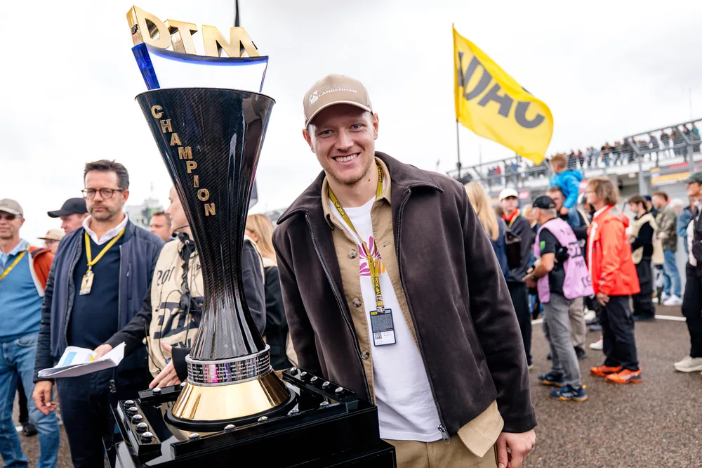 Olympiasieger Max Langenhan schickte das DTM-Feld in den Sonntagslauf