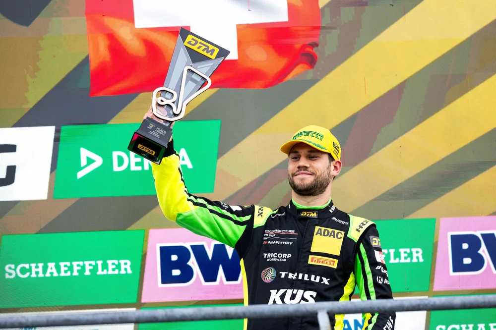 Ricardo Feller stand zum zweiten Mal in der Saison auf dem Podium
