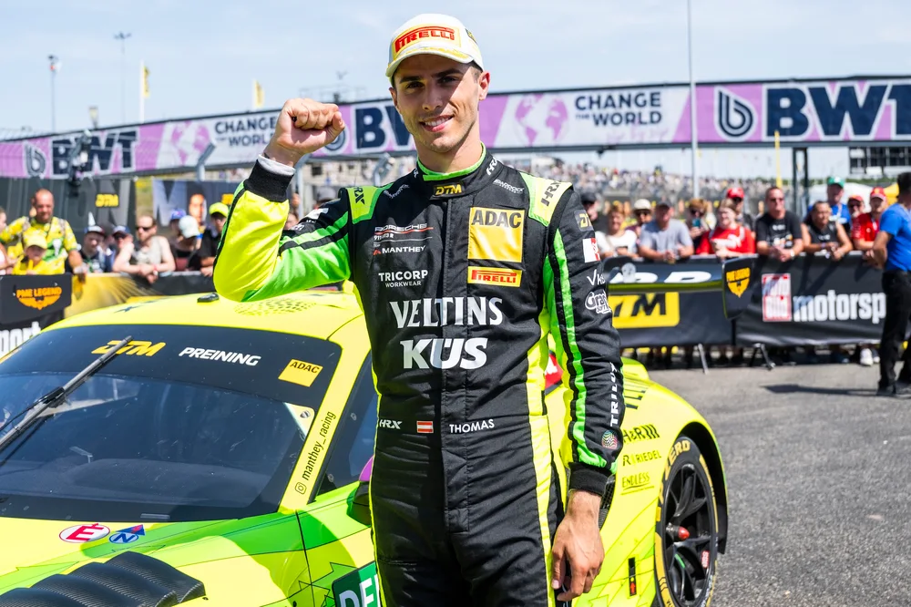 In Hockenheim möchte Thomas Preining zum zweiten Mal die DTM gewinnen