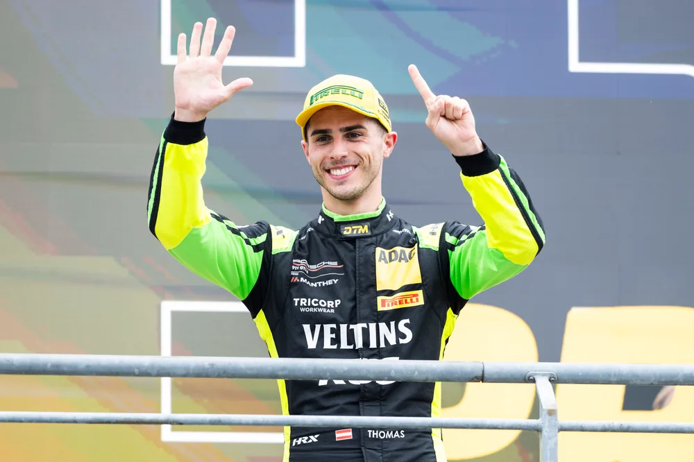 Sechsmal Podium in Folge: Thomas Preining geht als Spitzenreiter ins DTM-Finale