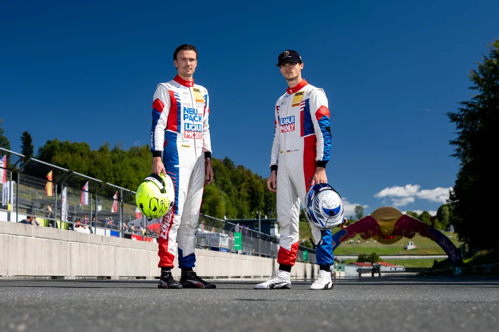 Die Herausforderer: Felix Hirsiger und Finn Zulauf vom Liqui Moly Team Engstler Motorsport