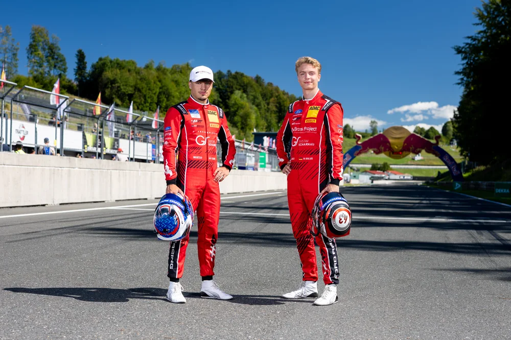 Die Angreifer: Kiano Blum und Niklas Kalus vom Haupt Racing Team