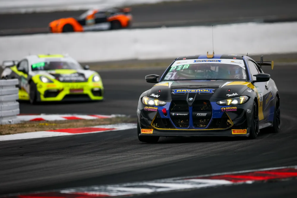 Der BMW von Gabriele Piana und Benjamin Sylvestersson