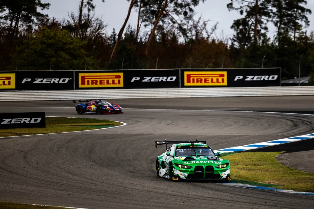 Marco Wittmann platzierte seinen BMW M4 GT3 Evo auf Rang drei